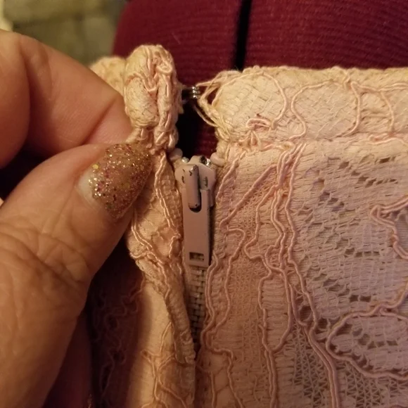 Gorgeous Vintage 60s Lace Dress Set - Picture 4 of 5